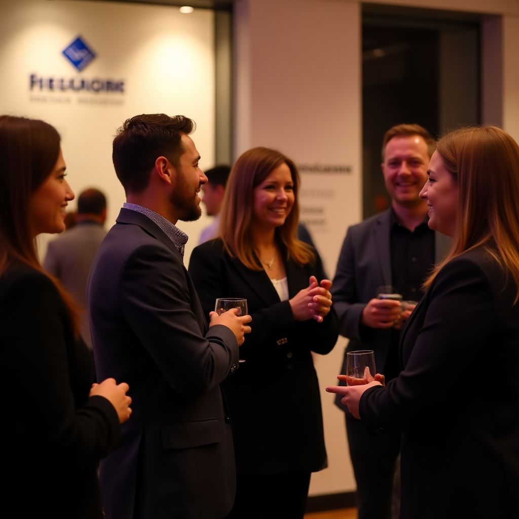 Evento de networking con clientes